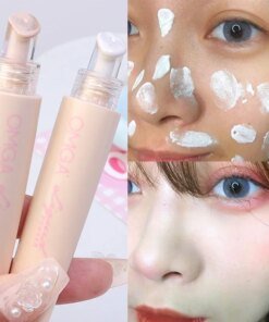 Professional Facial Foundation Cream Waterproof Lasting Base Brighten Whitening Cover Dark Circles Concealer Cosmetics for Women