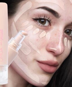 Alternative view of Professional Facial Foundation Cream Waterproof Lasting Base Brighten Whitening Cover Dark Circles Concealer Cosmetics for Women