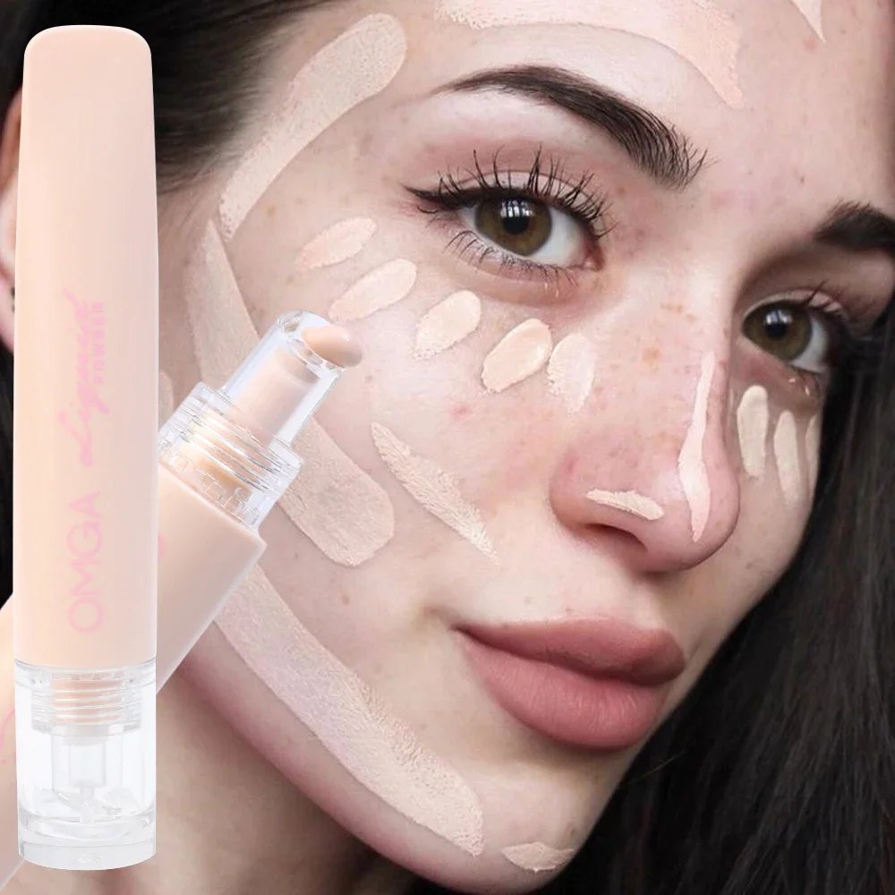 Professional Facial Foundation Cream Waterproof Lasting Base Brighten Whitening Cover Dark Circles Concealer Cosmetics for Women