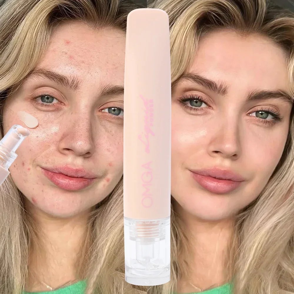 Professional Facial Foundation Cream Waterproof Lasting Base Brighten Whitening Cover Dark Circles Concealer Cosmetics for Women