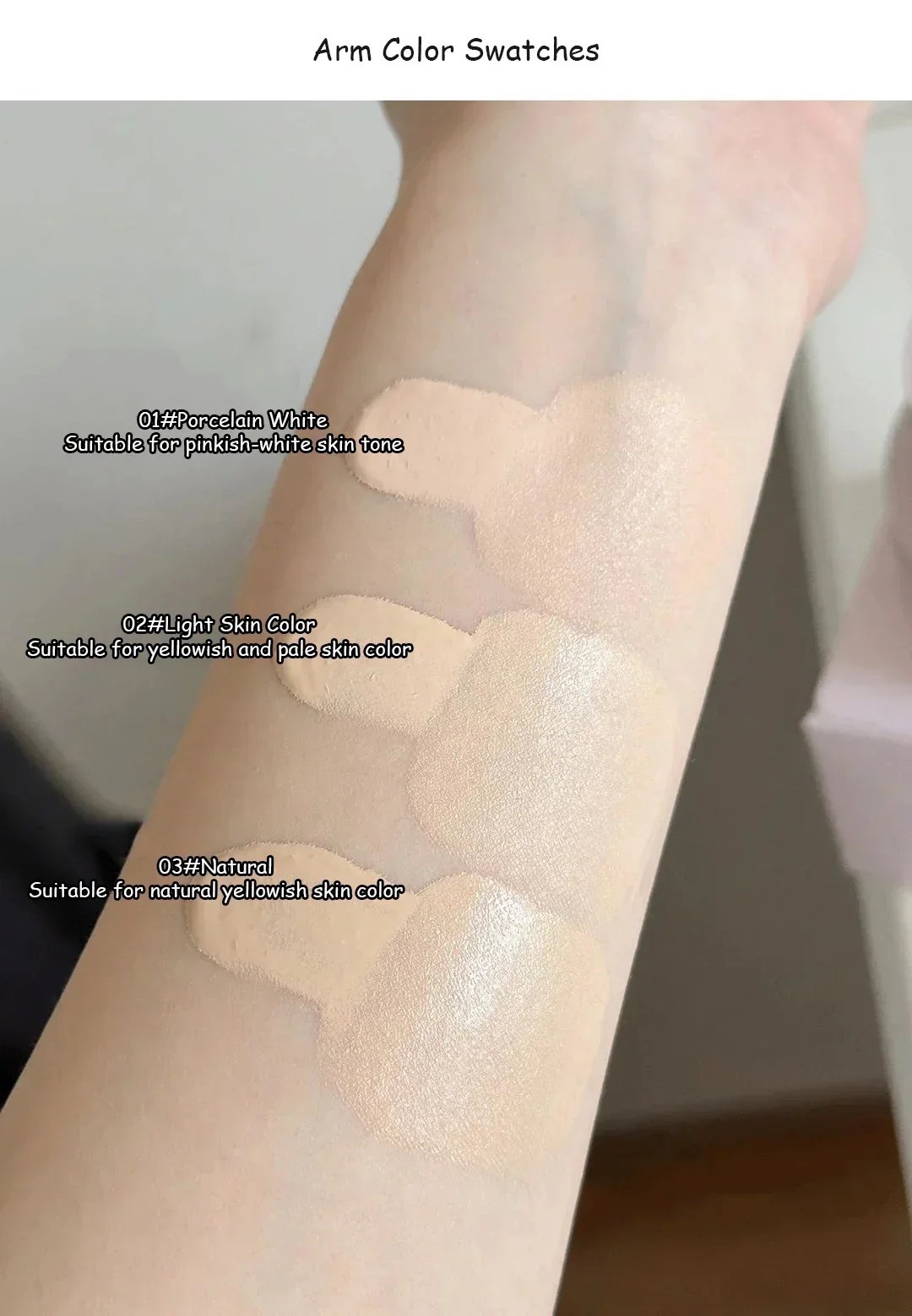 Magic Foundation Air Cushion CC Cream Waterproof Matte Brighten Foundation Concealer Women Base Makeup Face Korean Cosmetic 