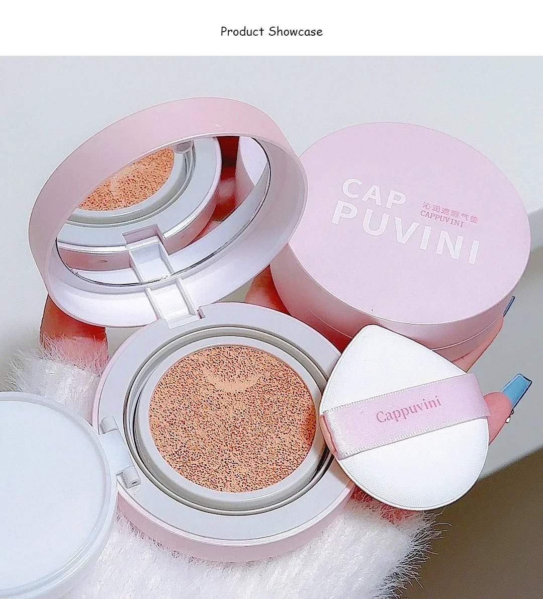 Magic Foundation Air Cushion CC Cream Waterproof Matte Brighten Foundation Concealer Women Base Makeup Face Korean Cosmetic 