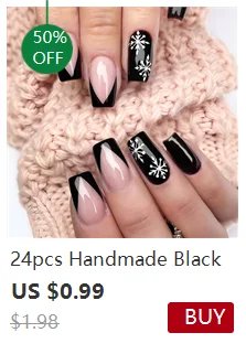 120pcs Pink French Tip Press-On Nails Medium Length Square Shape With Glossy Finish False Nails Full Cover Pre-Shaped Fake Nails