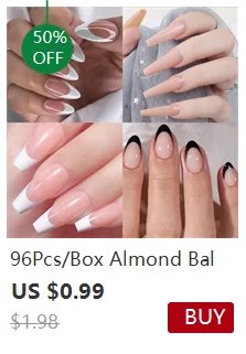 120pcs Pink French Tip Press-On Nails Medium Length Square Shape With Glossy Finish False Nails Full Cover Pre-Shaped Fake Nails