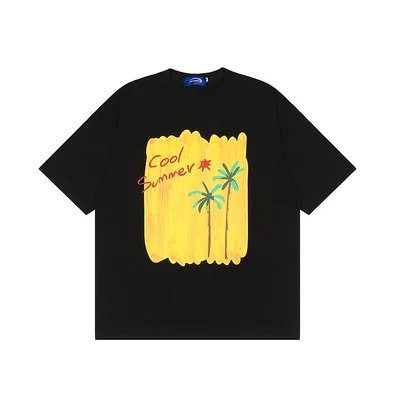 Oversized T-Shirt Hip Hop Women T Shirt Clothes Kanji Print Tshirt Short Sleeve Loose Streetwear Harajuku Tops Y2k Tees