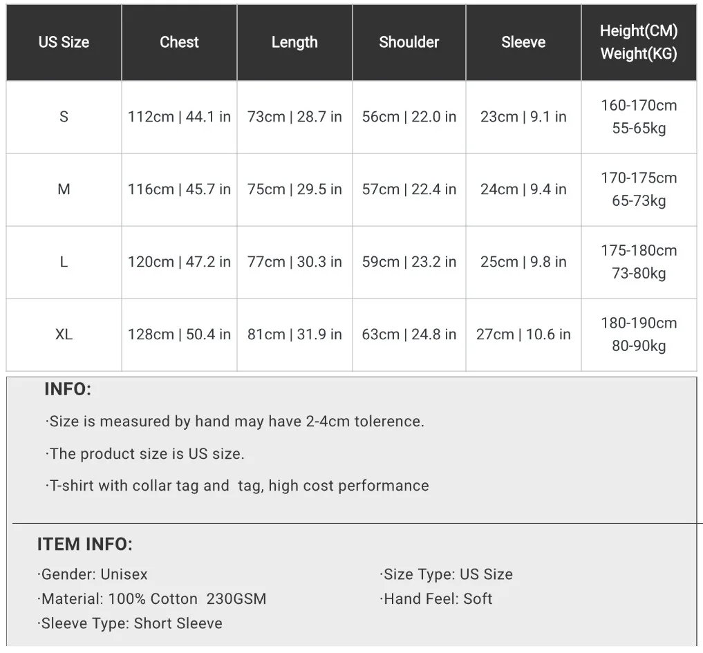 WOLVES OVERSIZED TEE Men's Hip Hop 230gsm T-shirt Summer 100% Cotton Brand Printed Men's T-shirt Street Unisex Short Sleeve Tops