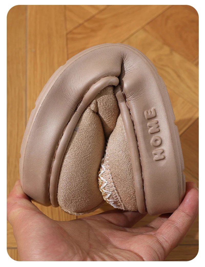 Home Soft Plush Slippers Women Winter Thick Bottom Non-Slip Home Cotton Shoes Woman Slides Plus Size 45 Warm Couple Slippers Home Soft Plush Slippers Women Winter Thick Bottom Non-Slip Home Cotton Shoes Woman Slides Plus Size 45 Warm Couple Slippers
