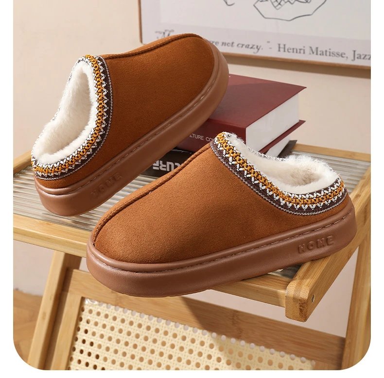 New Fluffy Slippers Women House Flats Fashion Plush Winter Designer Shoes Ladies Home Elegant Casual Footwear Large Size 31 New Fluffy Slippers Women House Flats Fashion Plush Winter Designer Shoes Ladies Home Elegant Casual Footwear Large Size 31