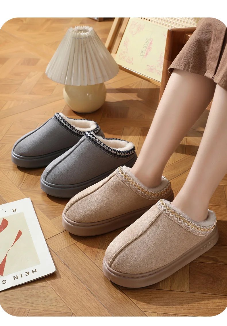 New Fluffy Slippers Women House Flats Fashion Plush Winter Designer Shoes Ladies Home Elegant Casual Footwear Large Size 31 New Fluffy Slippers Women House Flats Fashion Plush Winter Designer Shoes Ladies Home Elegant Casual Footwear Large Size 31