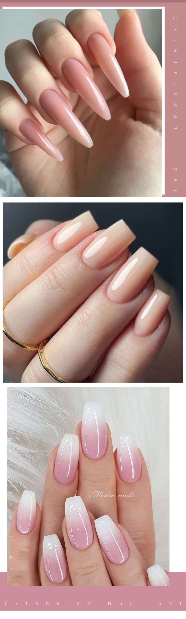 UR SUGAR 15ml Extension Nail Gel Polish Camouflage Nude Pink Semi Permanent UV Hard Gel Nails Finger Prolong Acrylic Varnish