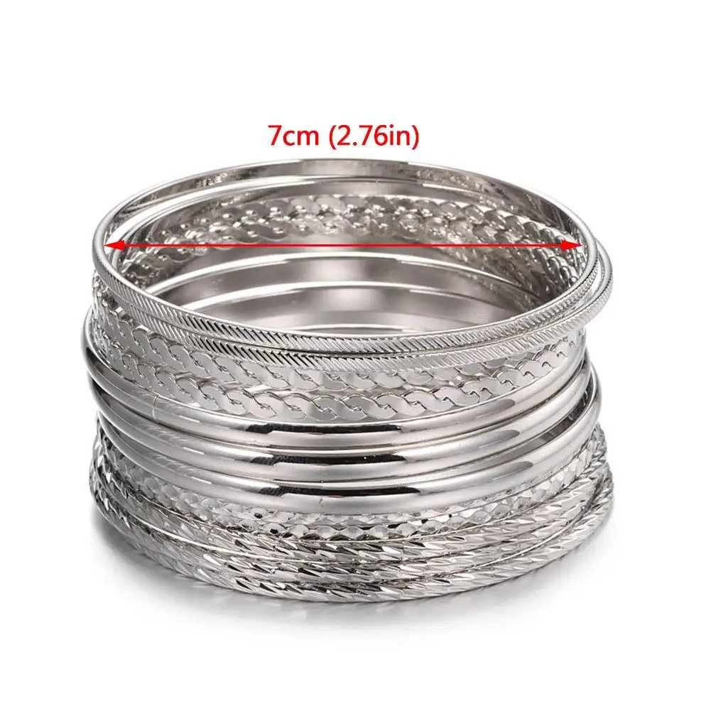 12pcs Punk Curb Cuban Chain Bracelets Set for Women Miami Boho Thick Gold Color Charm Bracelets Bangles Fashion Jewelry Y2C7 12pcs Punk Curb Cuban Chain Bracelets Set for Women Miami Boho Thick Gold Color Charm Bracelets Bangles Fashion Jewelry Y2C7