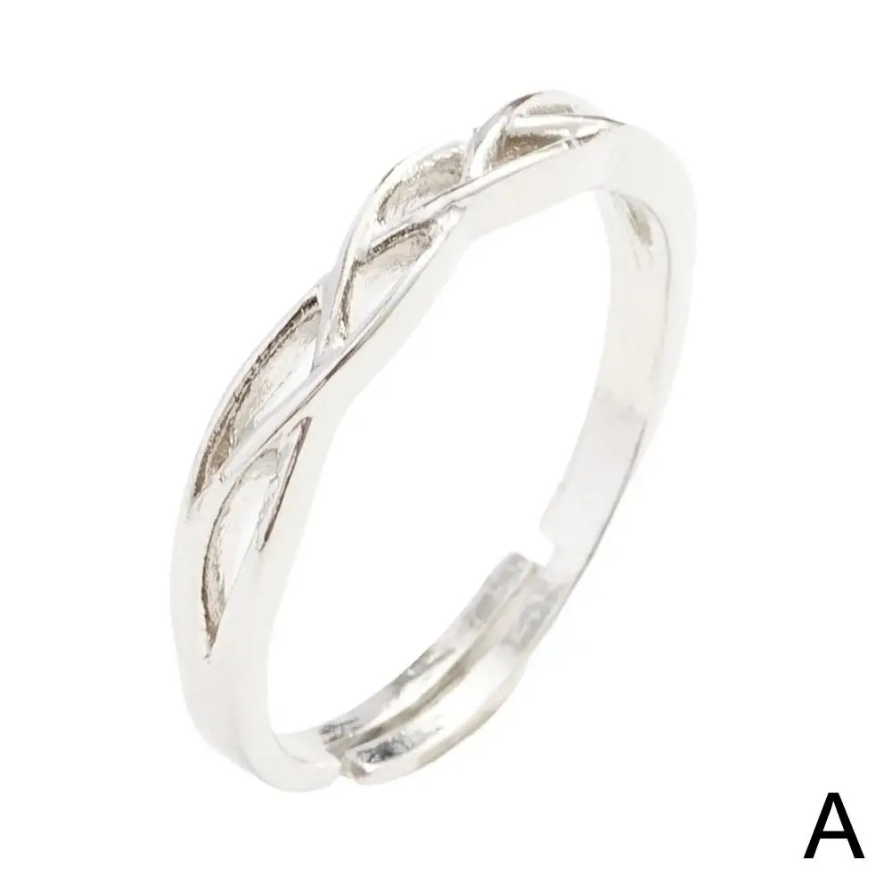 Couple Rings Adjustable Wedding Jewelry For Women Men Romantic Promise Wedding Anniversary Jewelry Gift Couple Rings Adjustable Wedding Jewelry For Women Men Romantic Promise Wedding Anniversary Jewelry Gift