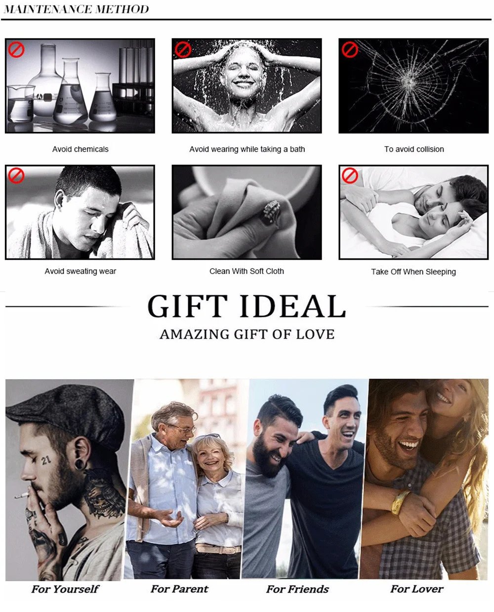 Trendy Pendant Necklaces for Men Boys,Square Natural Stone Stainless Steel Necklaces,New Hip Hop Cool Jewelry Gifts