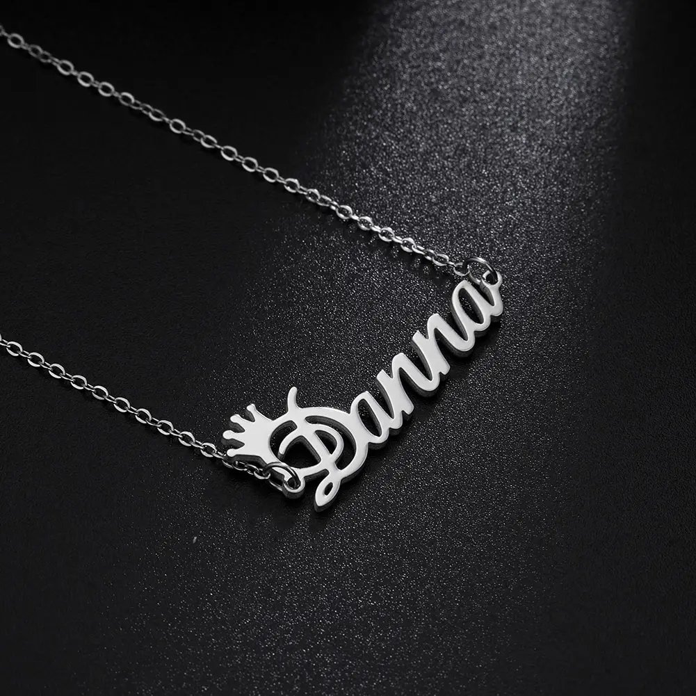 Sipuris Unique Custom Name Letter Pendant Necklace Personalized Heart Stainless Steel Necklaces For Women Jewelry Gifts 2022 Sipuris Unique Custom Name Letter Pendant Necklace Personalized Heart Stainless Steel Necklaces For Women Jewelry Gifts 2022