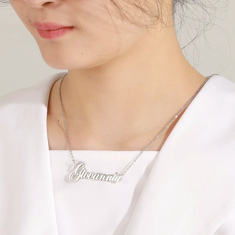 Sipuris Unique Custom Name Letter Pendant Necklace Personalized Heart Stainless Steel Necklaces For Women Jewelry Gifts 2022 Sipuris Unique Custom Name Letter Pendant Necklace Personalized Heart Stainless Steel Necklaces For Women Jewelry Gifts 2022