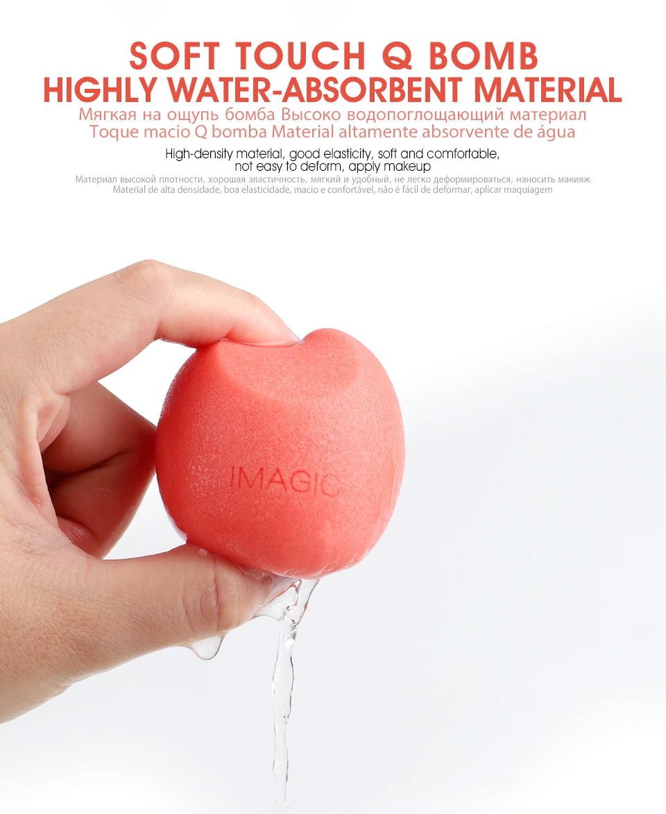 IMAGIC Makeup Sponge Puff Professional Cosmetic Puff For Foundation Beauty Cosmetic make up sponge Puff