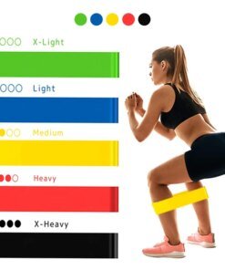 Yoga Fitness Resistance Bands Elastic Rubber Bands Home Gym Bodybuilding Pilates Sport Training Workout Bands Exercise Equipment