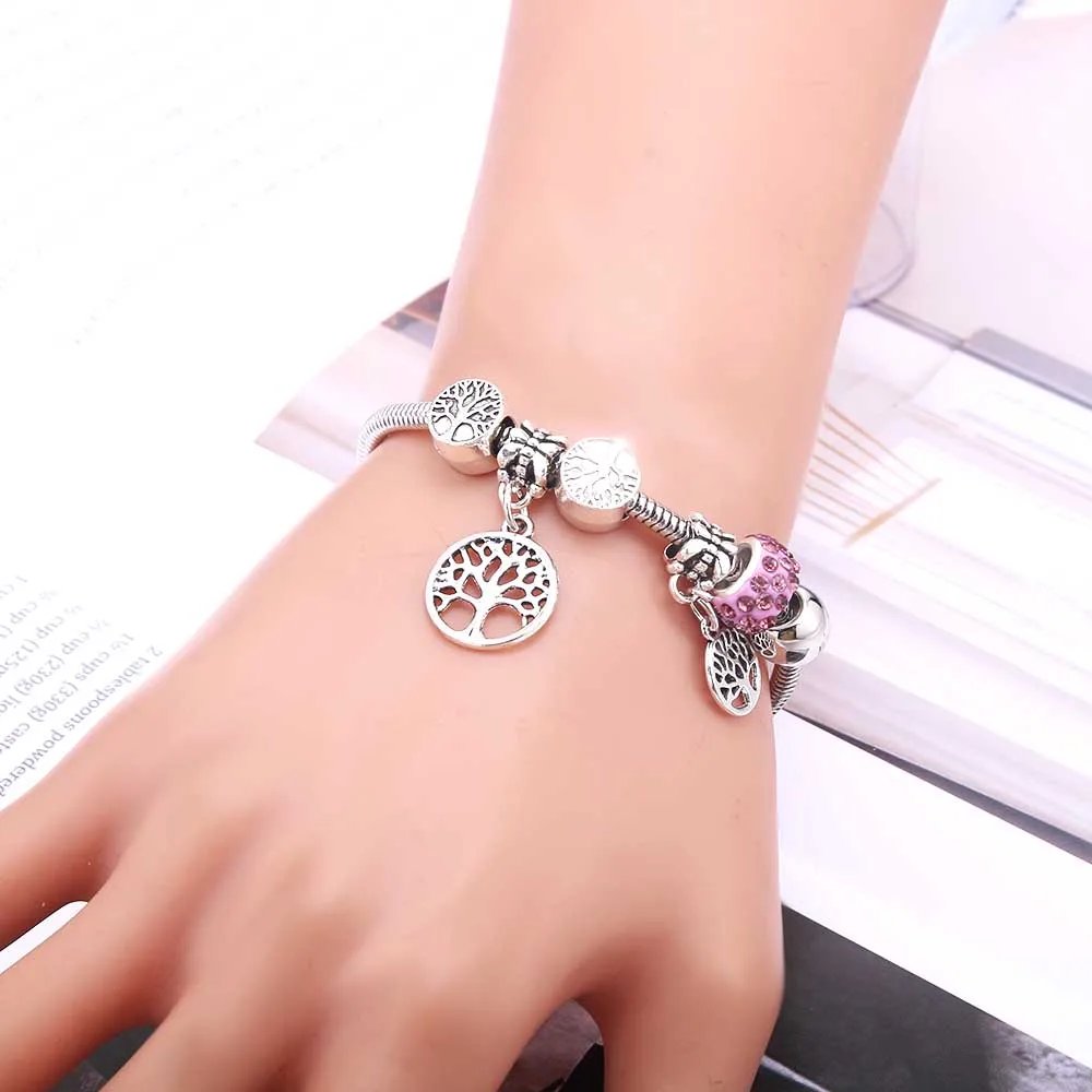 Charm Bracelet & Bangles Jewelry white butterfly Crown Beads Bracelets Brands Bracelets Fit Women Girl Friendship Gift Charm Bracelet & Bangles Jewelry white butterfly Crown Beads Bracelets Brands Bracelets Fit Women Girl Friendship Gift