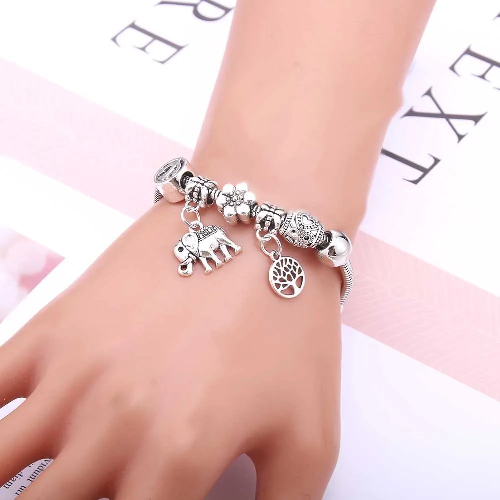 Charm Bracelet & Bangles Jewelry white butterfly Crown Beads Bracelets Brands Bracelets Fit Women Girl Friendship Gift Charm Bracelet & Bangles Jewelry white butterfly Crown Beads Bracelets Brands Bracelets Fit Women Girl Friendship Gift
