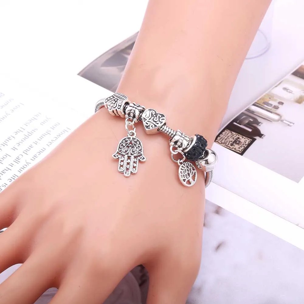 Charm Bracelet & Bangles Jewelry white butterfly Crown Beads Bracelets Brands Bracelets Fit Women Girl Friendship Gift Charm Bracelet & Bangles Jewelry white butterfly Crown Beads Bracelets Brands Bracelets Fit Women Girl Friendship Gift