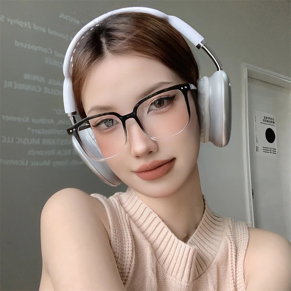 Large Square Frame Anti-Blue Light Glasses Fashion Retro Men Women Computer Gaming Eye Protection Classic Plain Glass Spectacles Large Square Frame Anti-Blue Light Glasses Fashion Retro Men Women Computer Gaming Eye Protection Classic Plain Glass Spectacles