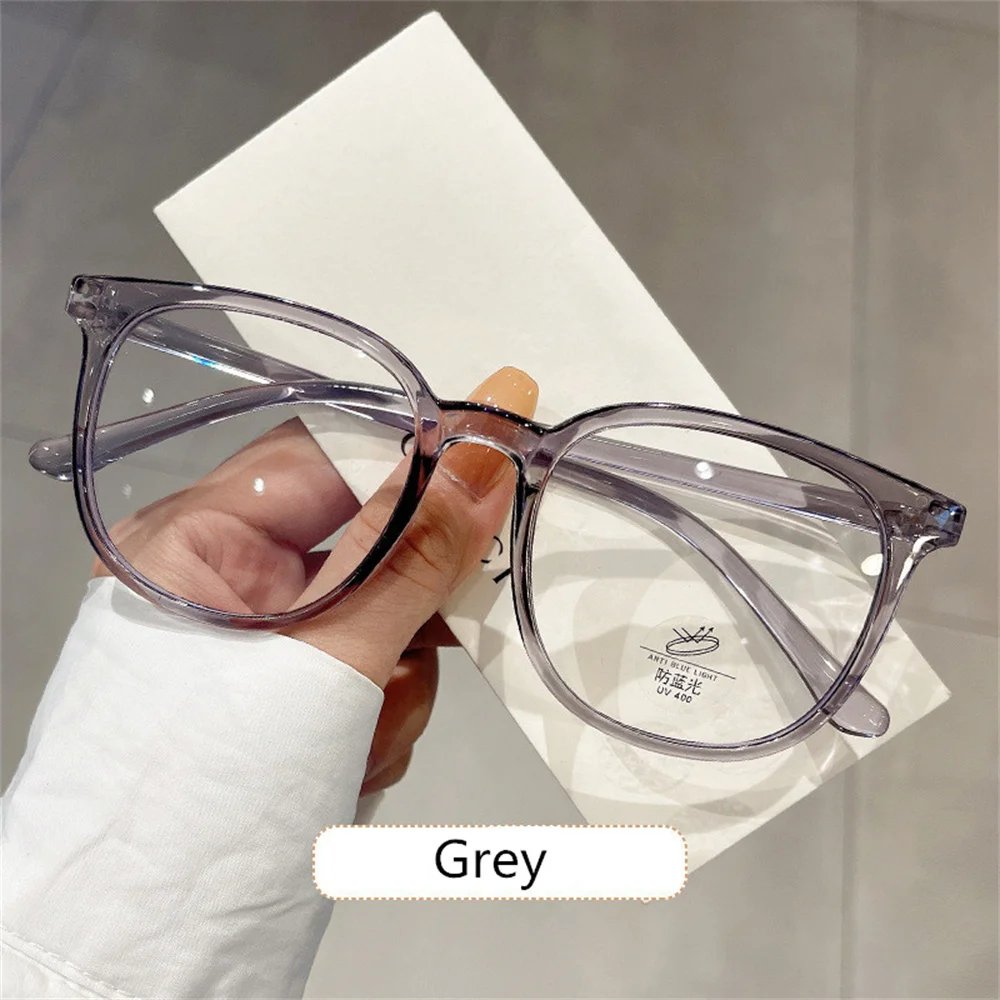 Retro Square Glasses Ultra-light Transparent Frame Eyewear Anti-blue Light Flat Glasses Korean Popular Decoration Eyeglasses Retro Square Glasses Ultra-light Transparent Frame Eyewear Anti-blue Light Flat Glasses Korean Popular Decoration Eyeglasses