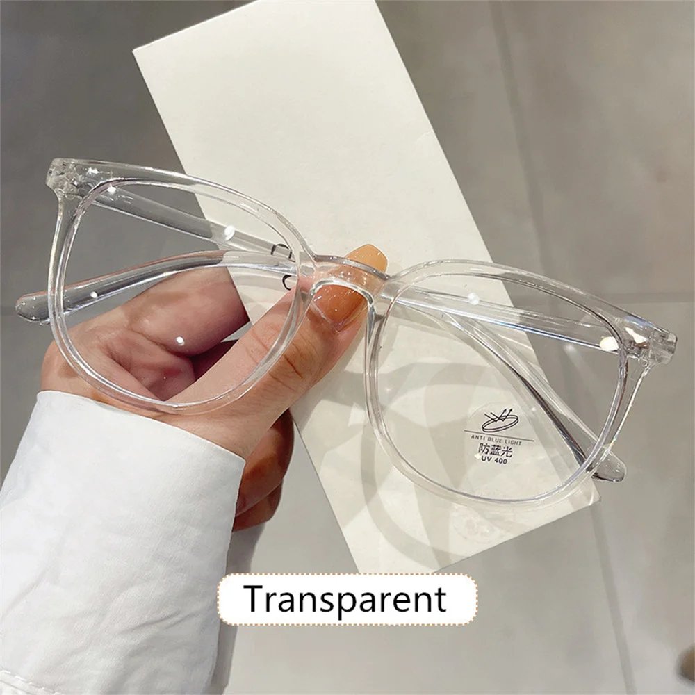 Retro Square Glasses Ultra-light Transparent Frame Eyewear Anti-blue Light Flat Glasses Korean Popular Decoration Eyeglasses Retro Square Glasses Ultra-light Transparent Frame Eyewear Anti-blue Light Flat Glasses Korean Popular Decoration Eyeglasses
