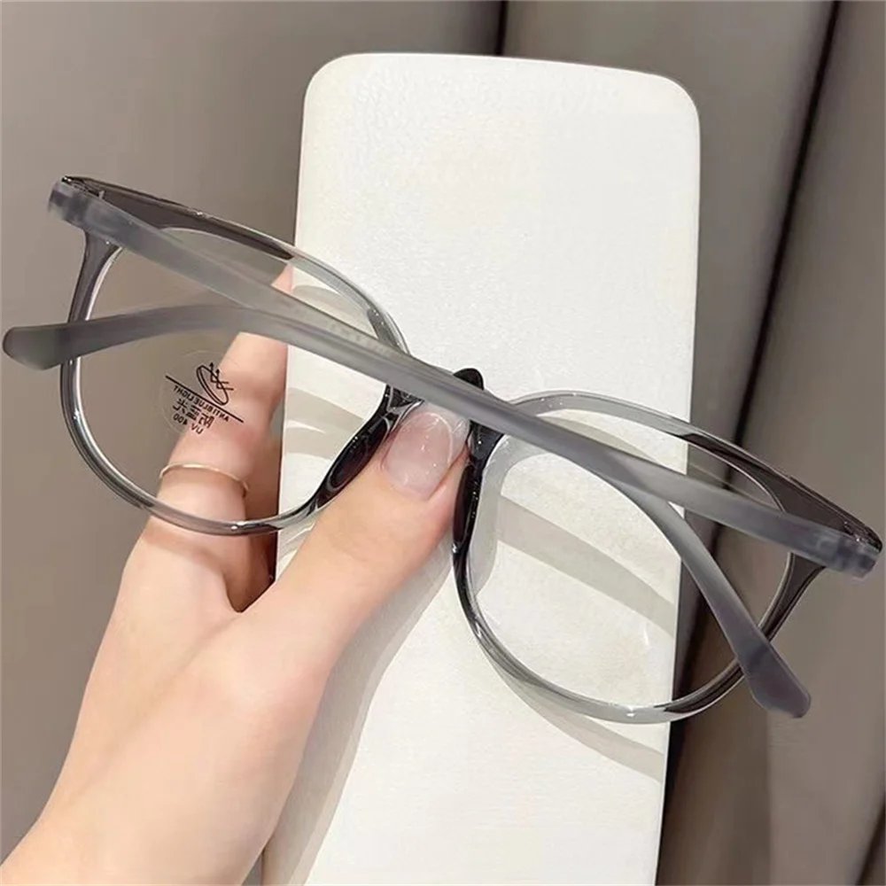 Fashion Anti-blue Light Glasses for Men Women Casual Retro Ultra-light Transparent Big Frame Computer Reading Flat Glasses Fashion Anti-blue Light Glasses for Men Women Casual Retro Ultra-light Transparent Big Frame Computer Reading Flat Glasses
