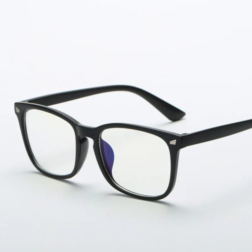 Fashion unisex Square glasses plain glasses full frame glasses for men and women radiation protection Optical glasses