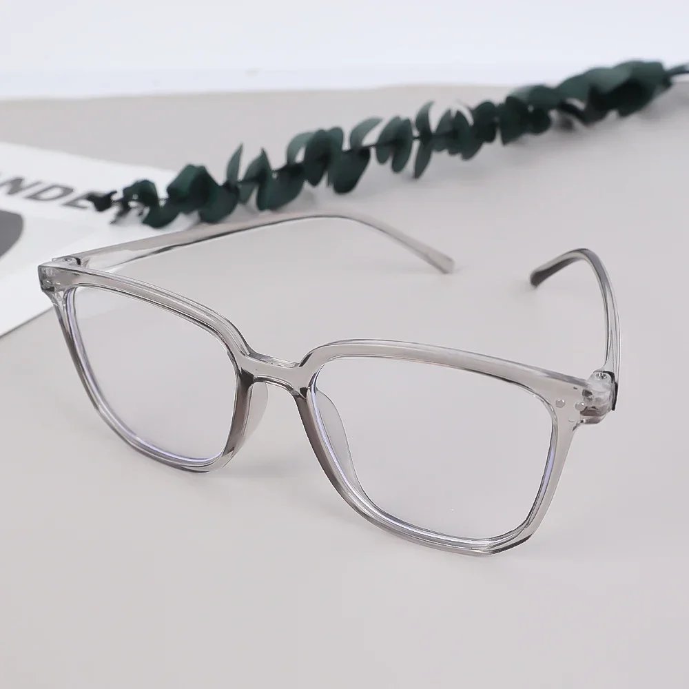 Fashion Anti Blue Light Glasses Men Computer Women Eyeglass Fashion Optical Plain Frame Spectacles Transparent Blocking Glasses