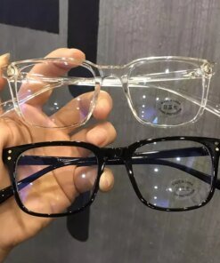 Fashion Anti Blue Light Glasses Men Computer Women Eyeglass Fashion Optical Plain Frame Spectacles Transparent Blocking Glasses