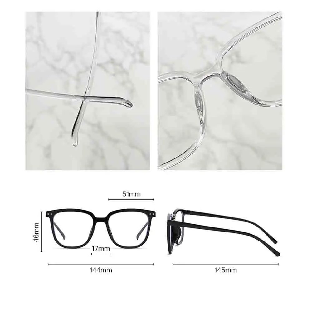 2024 New Round Eyewear Transparent Computer Glasses Frame Women Men Anti Blue Light Blocking Glasses Optical Spectacle Eyeglass 2024 New Round Eyewear Transparent Computer Glasses Frame Women Men Anti Blue Light Blocking Glasses Optical Spectacle Eyeglass