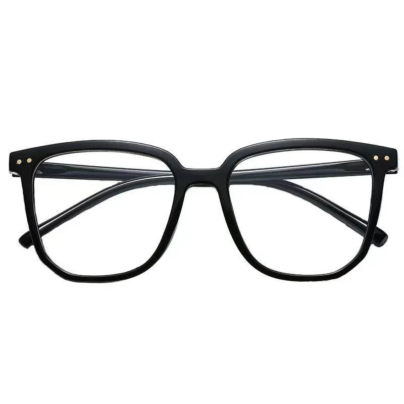 Transparent Light Frame Anti Blue Glasses Black Optical Glasse Women Men Square Eyewear Blocking Eyeglasse Spectacle Eyeglasses