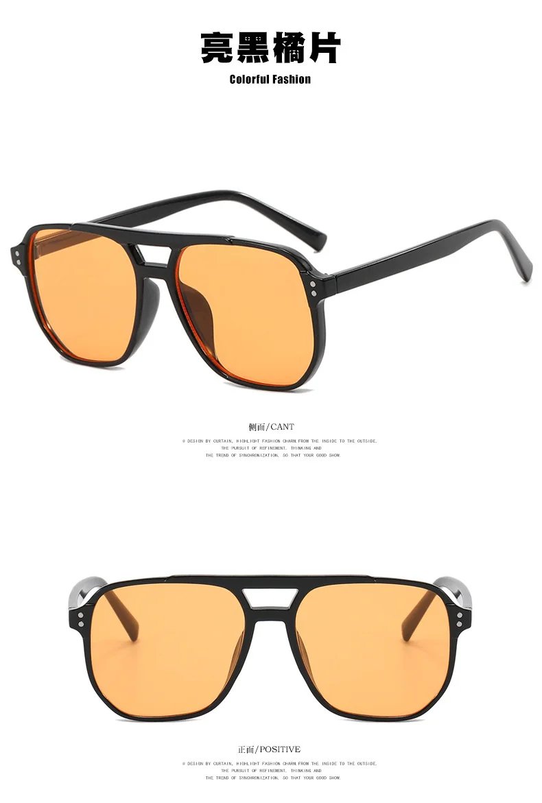 Square Double Briges Anti Blue Light Glasses Men Blue Light Blocking Glasses Women Eyeglasses Frame Optical Eyewear Computer