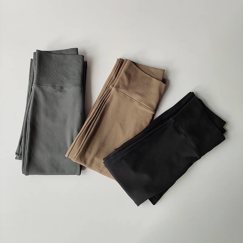 High Waisted Compression Without Awkward Lines Micro Flared Yoga Outdoor Wear Seamless Elastic Fitness Pants Lifting Leggings High Waisted Compression Without Awkward Lines Micro Flared Yoga Outdoor Wear Seamless Elastic Fitness Pants Lifting Leggings