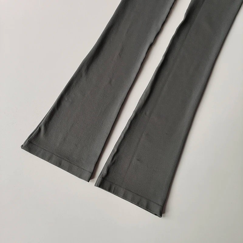 High Waisted Compression Without Awkward Lines Micro Flared Yoga Outdoor Wear Seamless Elastic Fitness Pants Lifting Leggings High Waisted Compression Without Awkward Lines Micro Flared Yoga Outdoor Wear Seamless Elastic Fitness Pants Lifting Leggings
