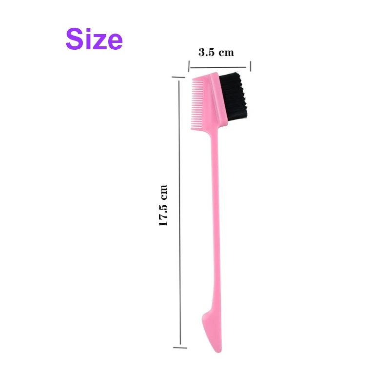 1 Pieces Hair Styling Comb Professional Edge Control Brush For Women White Hair Brushes For Slick Ponytail Three Function In One 1 Pieces Hair Styling Comb Professional Edge Control Brush For Women White Hair Brushes For Slick Ponytail Three Function In One