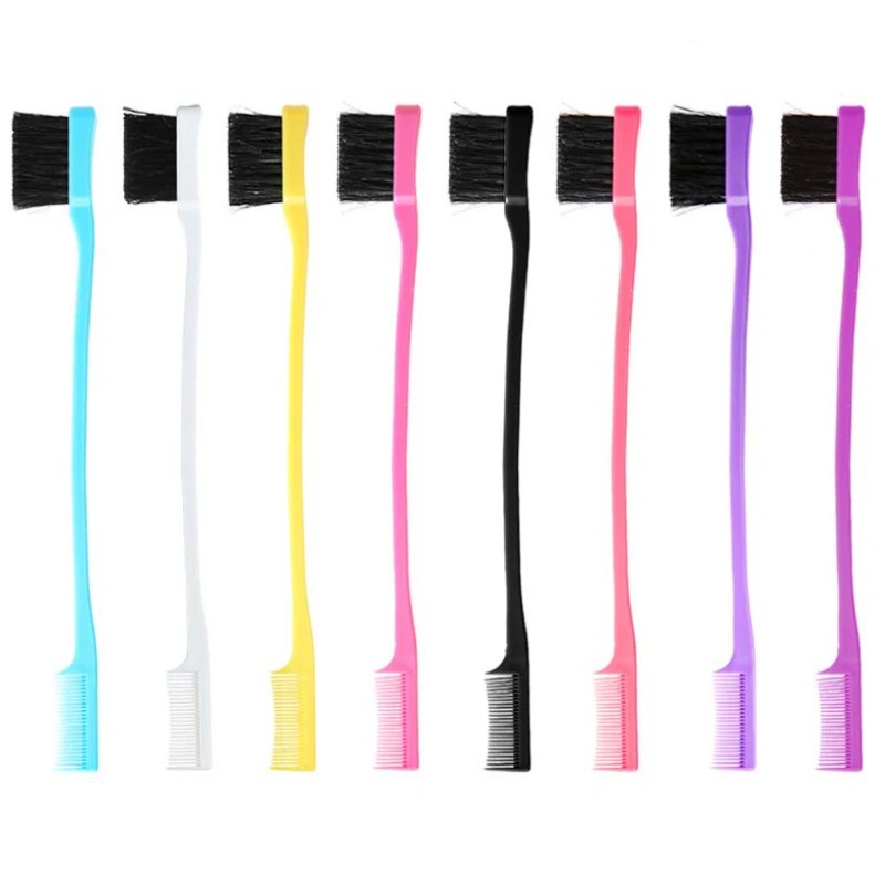 10/20/50pcs Double-sided Edge Control Hair Comb Hair Styling Wholesale Baby Hair Brushes Eyebrow Combing Makeup Tool 10/20/50pcs Double-sided Edge Control Hair Comb Hair Styling Wholesale Baby Hair Brushes Eyebrow Combing Makeup Tool