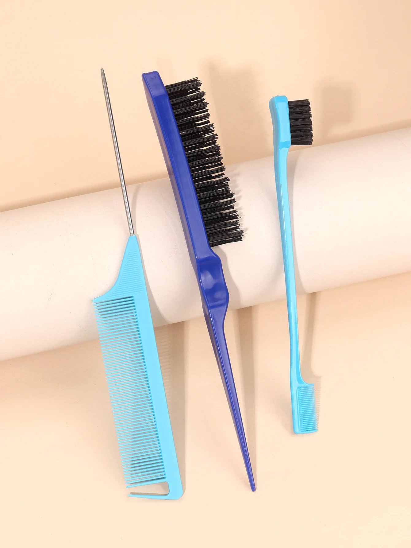 3pcs/set Double Sided Hair Edge Brush Set Hair Styling Comb Control Brush Accessories Hairline Brush Comb Styling Partition Comb 3pcs/set Double Sided Hair Edge Brush Set Hair Styling Comb Control Brush Accessories Hairline Brush Comb Styling Partition Comb