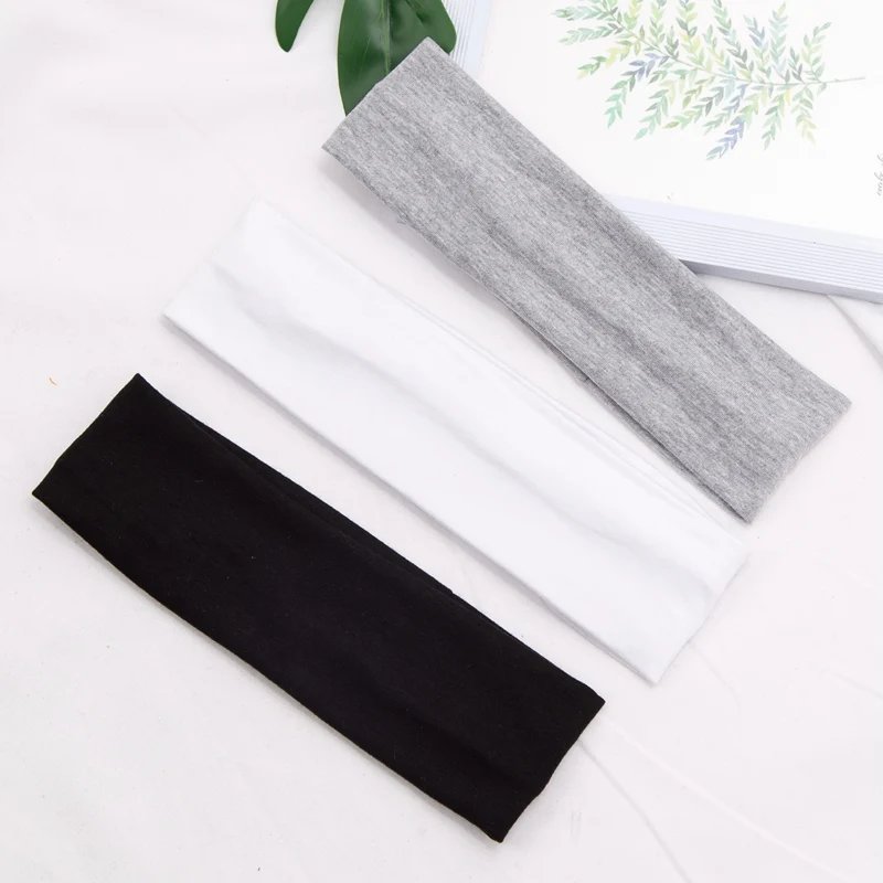 Elastic Cotton HairBand Fashion Headbands for Women Men Solid Running Fitness Yoga Hair Bands Stretch Makeup Hair Accessories Elastic Cotton HairBand Fashion Headbands for Women Men Solid Running Fitness Yoga Hair Bands Stretch Makeup Hair Accessories