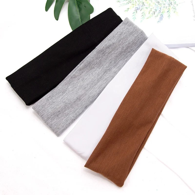 Elastic Cotton HairBand Fashion Headbands for Women Men Solid Running Fitness Yoga Hair Bands Stretch Makeup Hair Accessories Elastic Cotton HairBand Fashion Headbands for Women Men Solid Running Fitness Yoga Hair Bands Stretch Makeup Hair Accessories