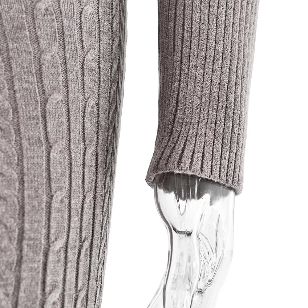 Fantoye Knitted Long Sleeve Zipper Hooded Women Two Piece Sets Thicken Sweater Skinny Long Pant Suit Solid Casual Sweatshirt Set Fantoye Knitted Long Sleeve Zipper Hooded Women Two Piece Sets Thicken Sweater Skinny Long Pant Suit Solid Casual Sweatshirt Set