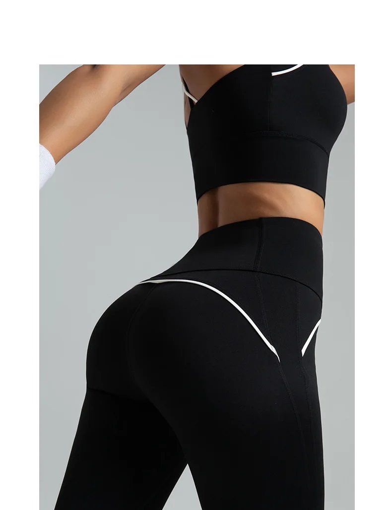 Women's 2pcs yoga set yoga Clothes High Waist Strap Cross High-elasticity Yoga Sports Bra Fitness Wear set Women's Tracksuit Women's 2pcs yoga set yoga Clothes High Waist Strap Cross High-elasticity Yoga Sports Bra Fitness Wear set Women's Tracksuit