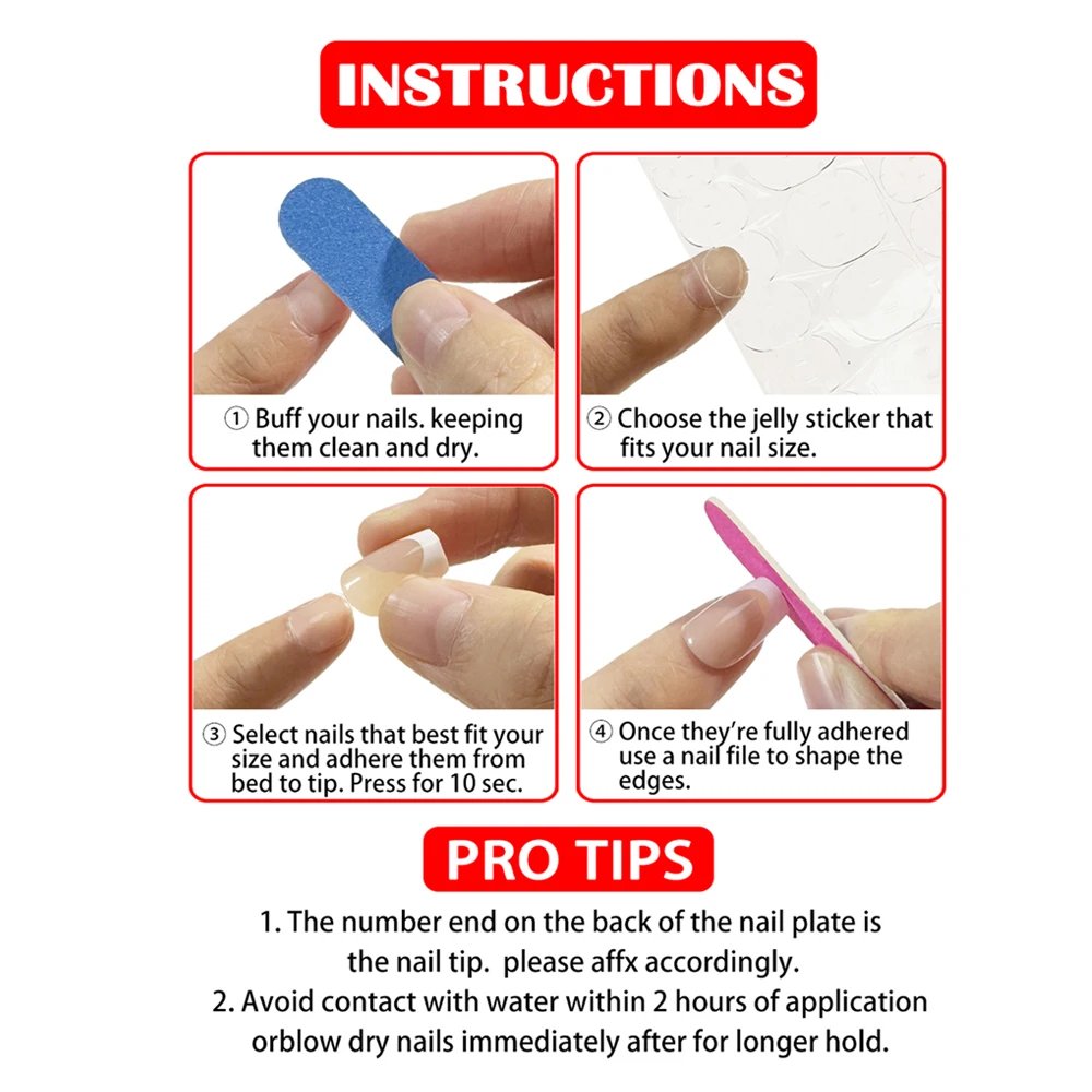 Fashion Trend Women Girls 24Pcs/Set Short Ballet Pink French White Border Full Coverage Wearable Fake Nail Press on Nail Art