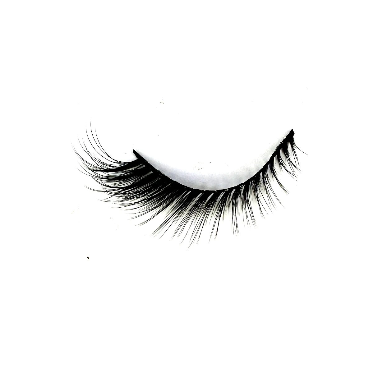 New Cat Eye Lashes Mink Eyelashes 3D Curl Winged Natural Realistic Messy End Eye Elongated Thick False Eyelashes Soft Fake Lashe