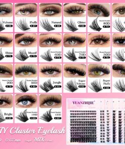 Alternative view of Super Cheap MASSCAKU Segemented DIY Handmade Make up Fake Lashes Cosplay Eyelashes Brush Bond maquillaje Makeup Products Fan