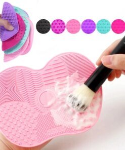 Silicone Brush Cleaner Cosmetic Make Up Washing Brush Gel Cleaning Mat Foundation Makeup Brush Cleaner Pad Scrubbe Board