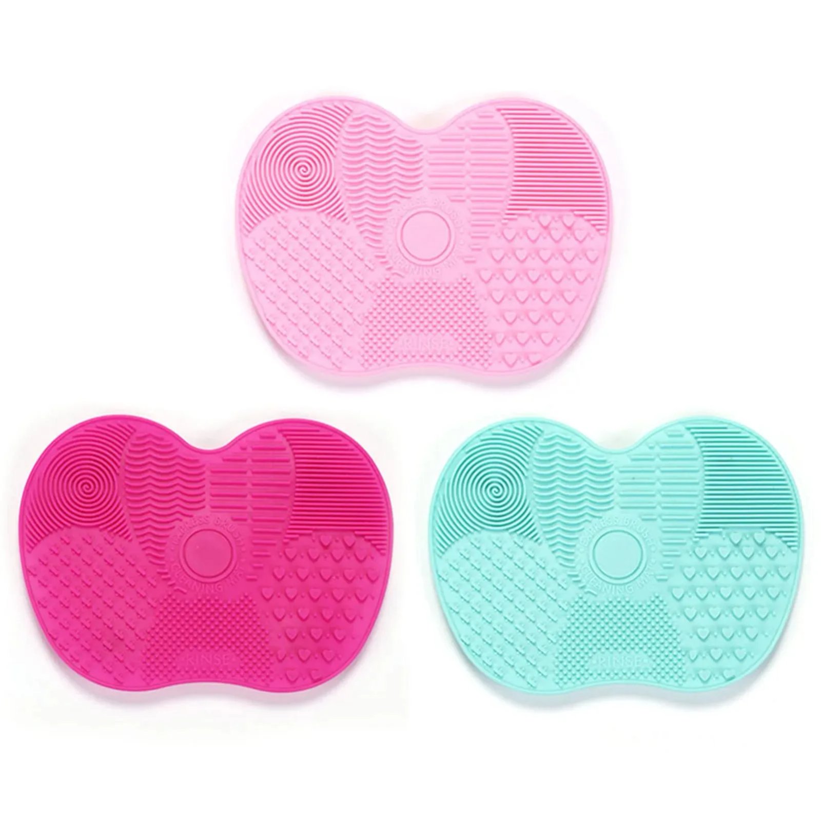 Silicone Brush Cleaner Cosmetic Make Up Washing Brush Gel Cleaning Mat Foundation Makeup Brush Cleaner Pad Scrubbe Board
