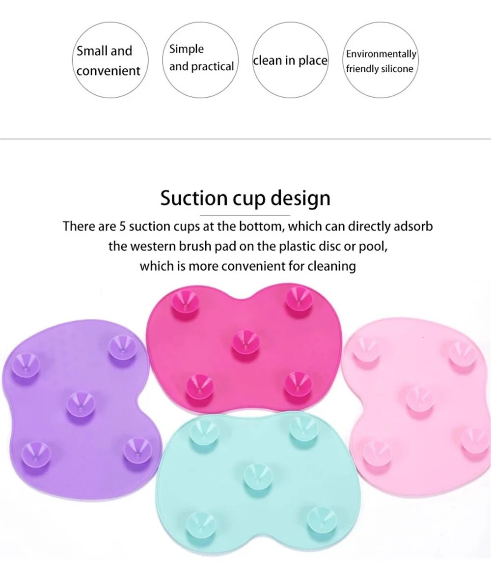 Silicone Brush Cleaner Cosmetic Make Up Washing Brush Gel Cleaning Mat Foundation Makeup Brush Cleaner Pad Scrubbe Board Silicone Brush Cleaner Cosmetic Make Up Washing Brush Gel Cleaning Mat Foundation Makeup Brush Cleaner Pad Scrubbe Board