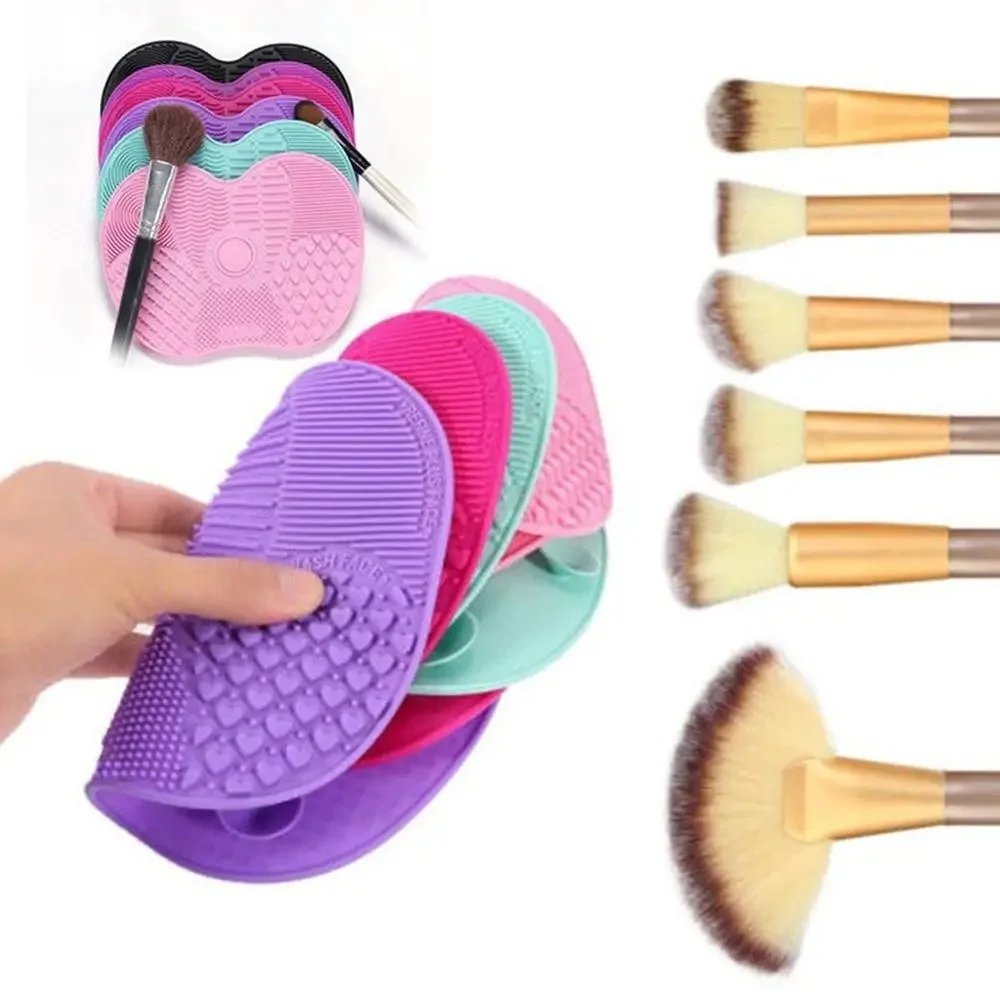 Silicone Brush Cleaner Cosmetic Make Up Washing Brush Gel Cleaning Mat Foundation Makeup Brush Cleaner Pad Scrubbe Board Silicone Brush Cleaner Cosmetic Make Up Washing Brush Gel Cleaning Mat Foundation Makeup Brush Cleaner Pad Scrubbe Board